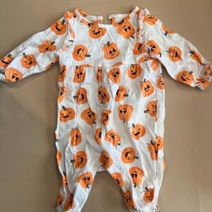 Old Navy Kids One Piece with Pumpkin Design
